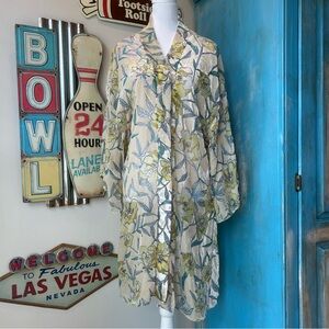 Illa Illa Floral Kimono Robe Overpiece